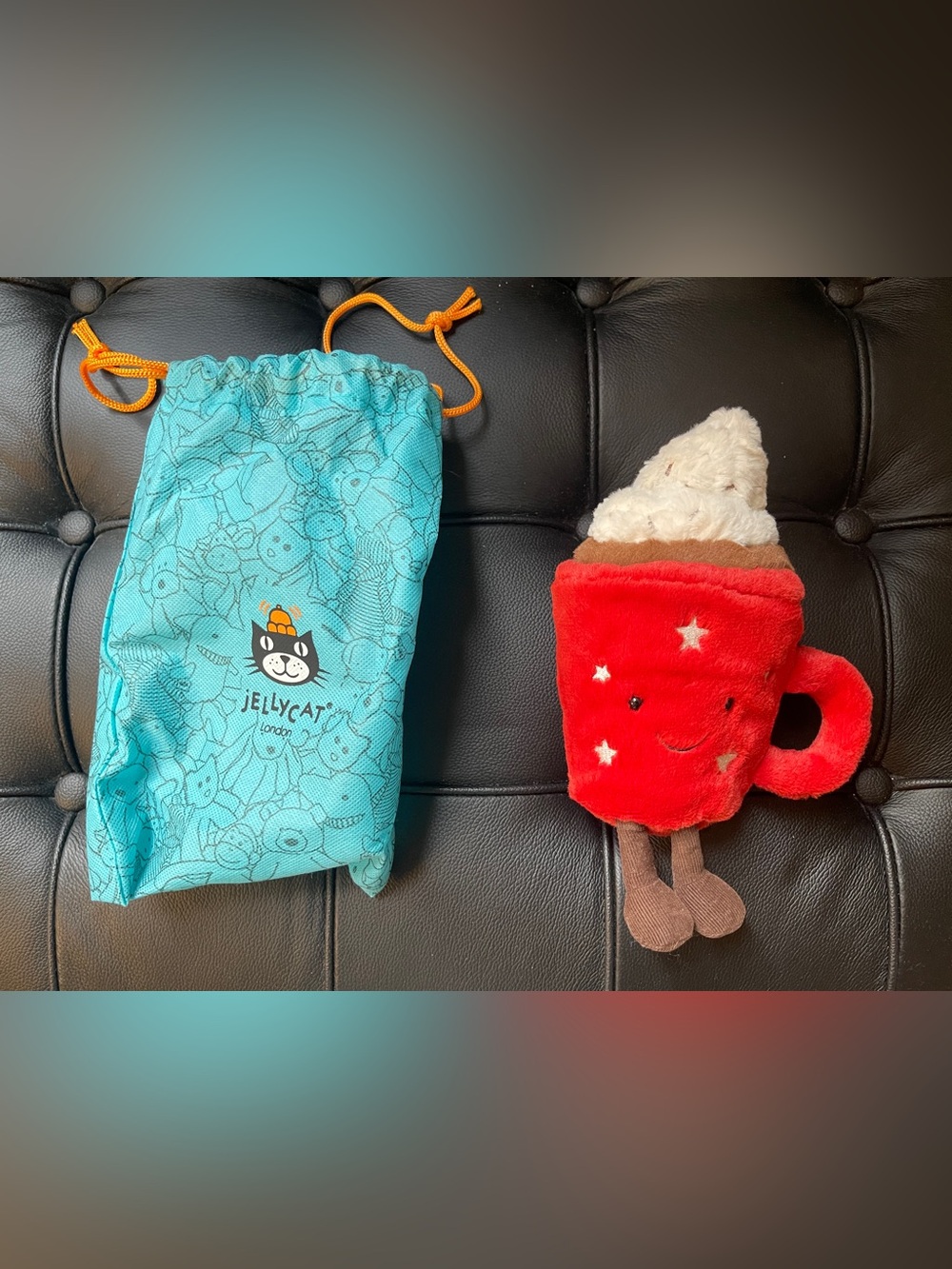New Jellycat Amuseables Hot Chocolate